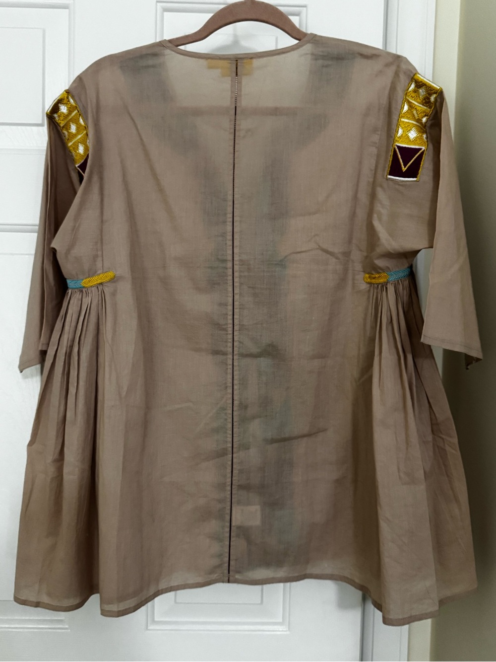 Roller Rabbit Embroidered High Low Tunic - Picture 3 of 4
